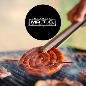 Servicio de parrillada montado para un evento en CDMX